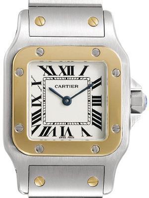 CARTIER カルティエ サントス コピー SM W20012C4 ガルベ ホワイト